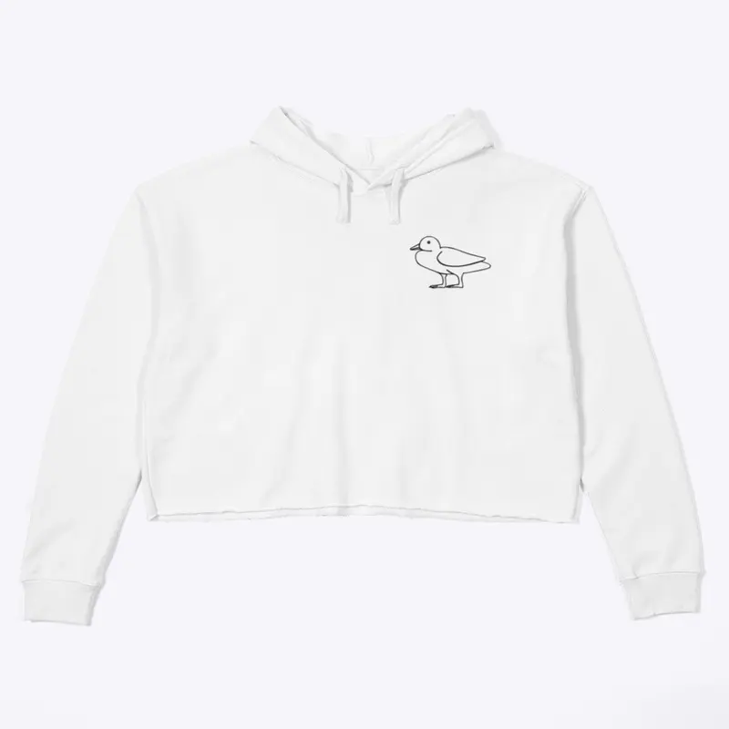 Duck crop hoodie